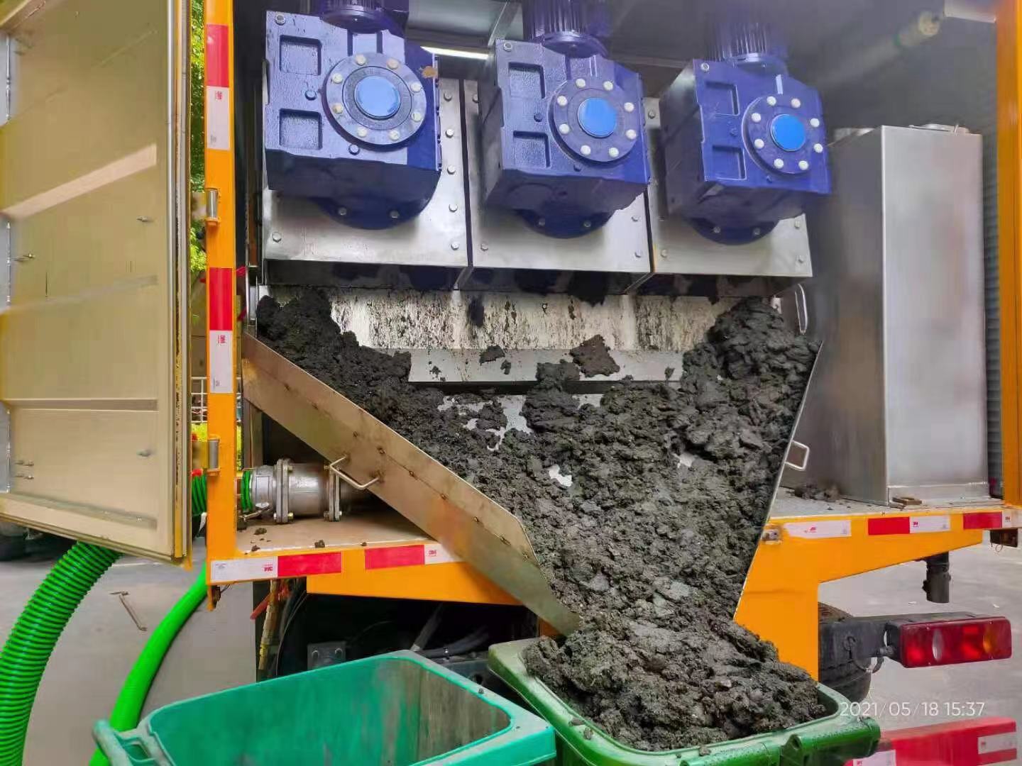 故城化粪池清掏城市维护站-泥浆净化干湿分离处理